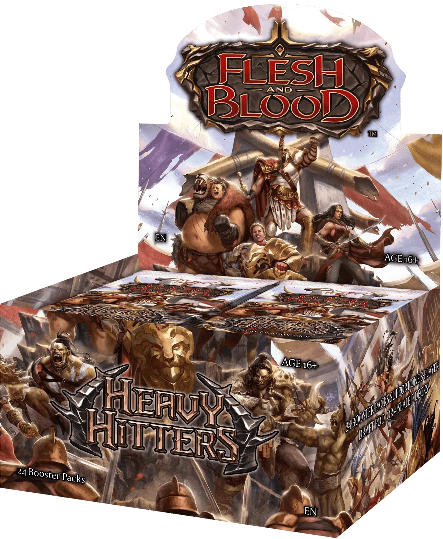 Flesh And Blood TCG: Heavy Hitters Booster Box