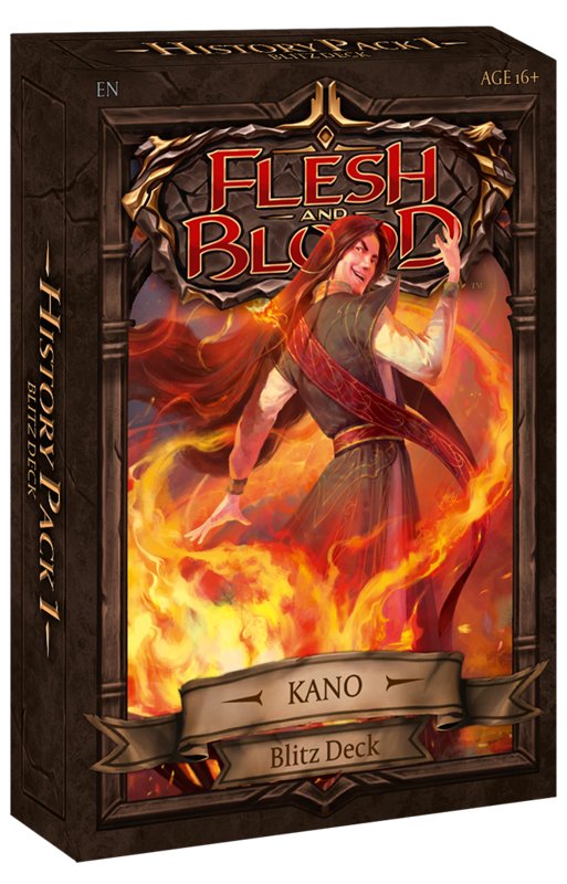 Flesh and Blood TCG: History Pack 1 Kano Blitz Deck