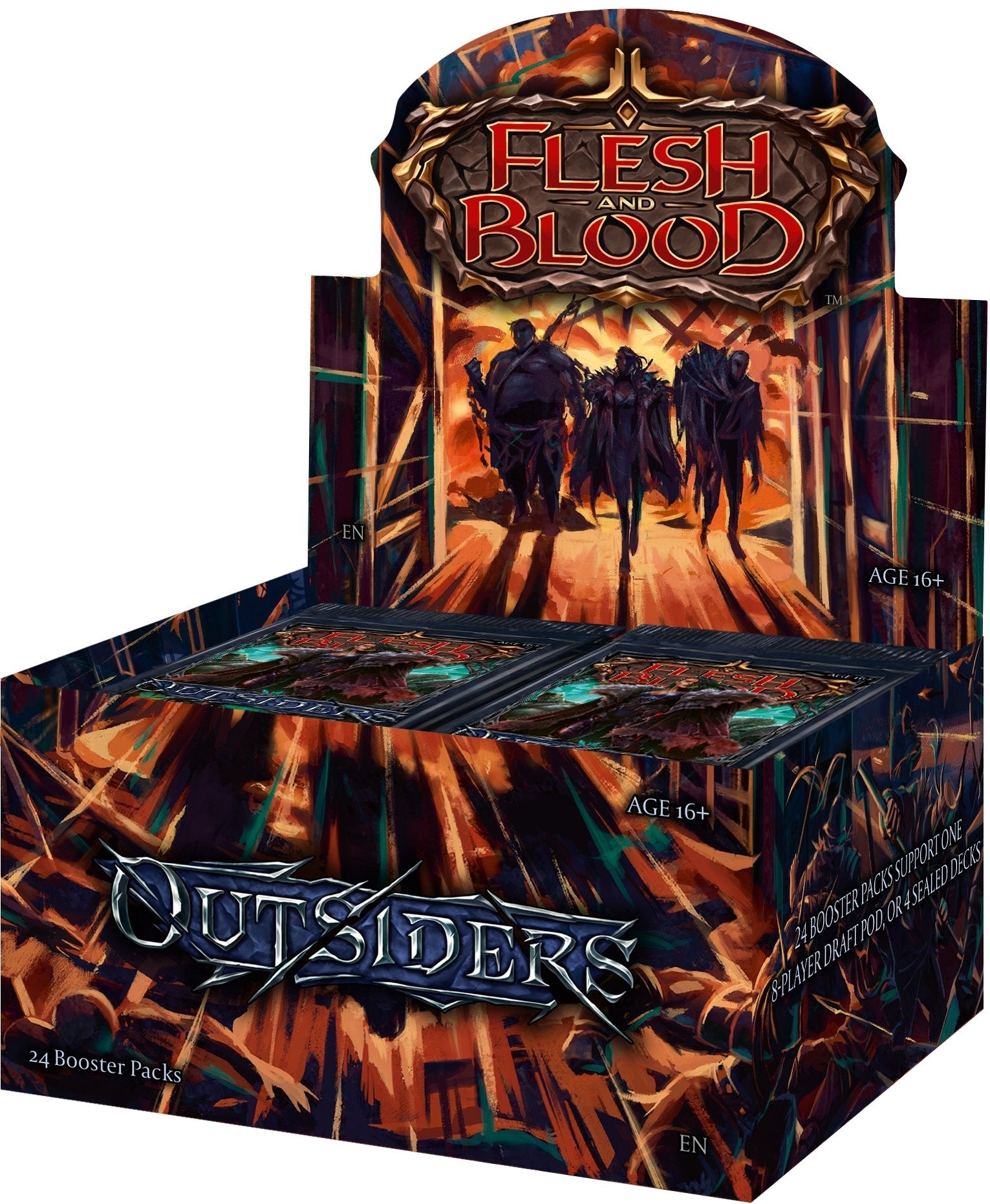 Flesh And Blood TCG: Outsiders Booster Box