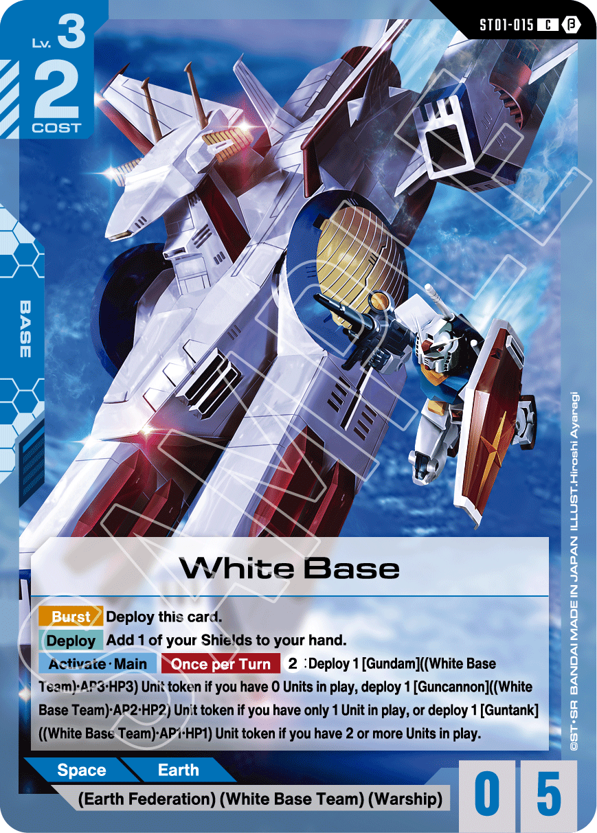 Gundam Card Game: Heroic Beginnings Assemble Starter Deck (ST01A)