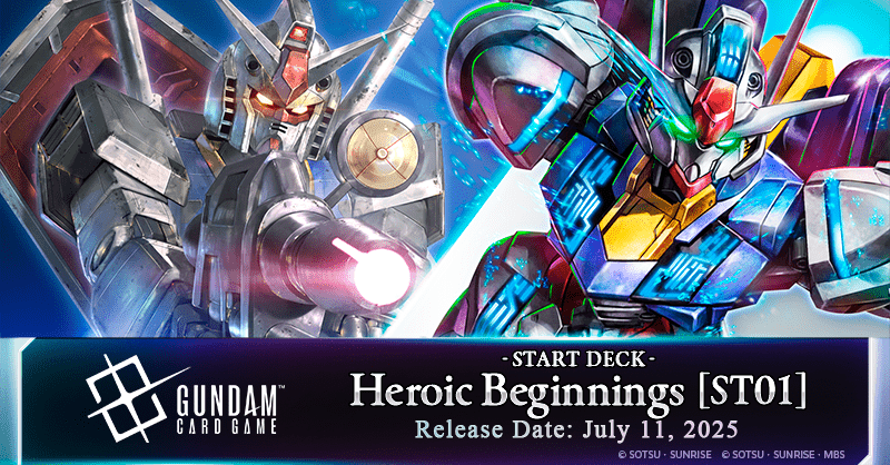 Gundam Card Game: Heroic Beginnings Starter Deck (ST01)