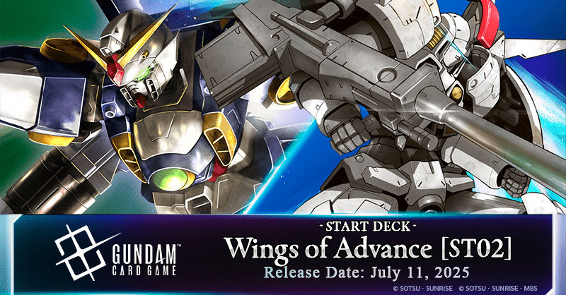 Gundam Card Game: Wings of Advance Assemble Starter Deck (ST02A)