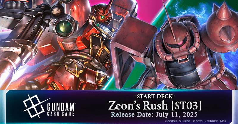 Gundam Card Game: Zeon's Rush Assemble Starter Deck (ST03A)