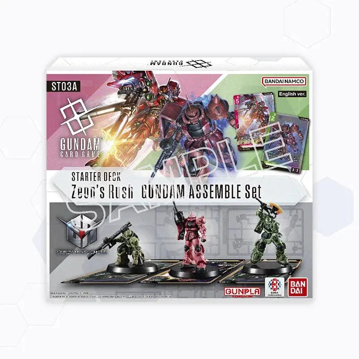 Gundam Card Game: Zeon's Rush Assemble Starter Deck (ST03A)