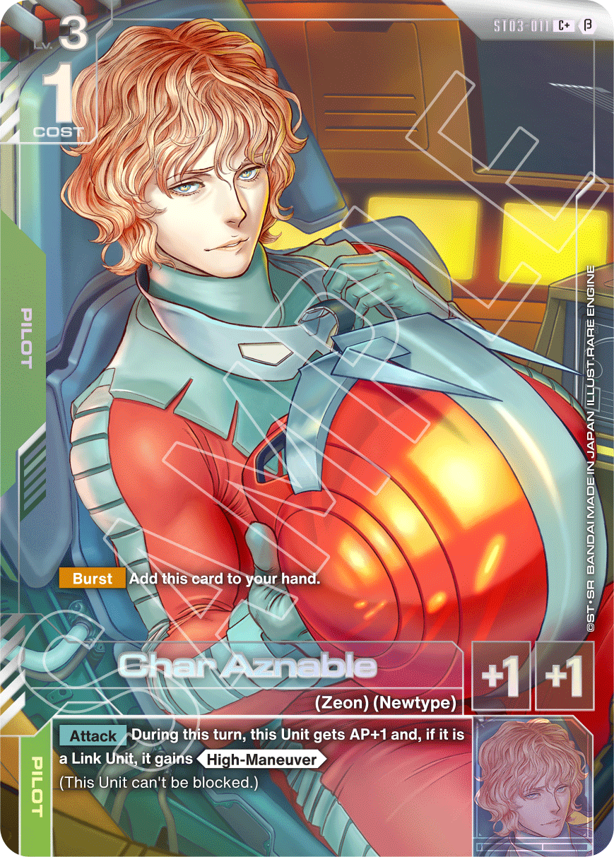 Gundam Card Game: Zeon's Rush Assemble Starter Deck (ST03A)