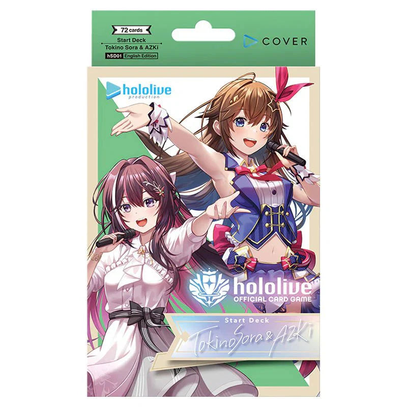 Hololive Official Card Game: Start Deck - Tokino Sora & AZKi