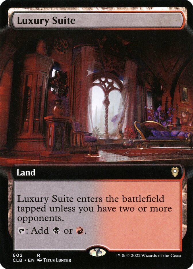 Luxury Suite (Extended Art) - Foil