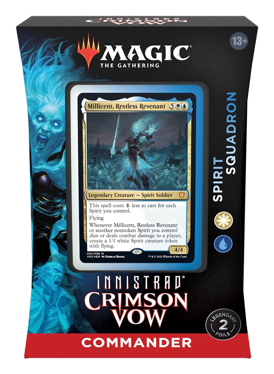 Magic The Gathering - Innistrad Crimson Vow Commander Deck - Spirit Squadron