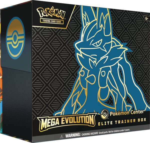 Pokemon TCG: Mega Evolution Base Set Elite Trainer Box - Lucario