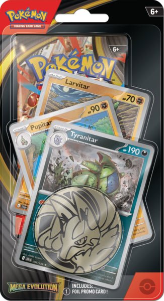 Pokemon TCG: Mega Evolution Base Set - Tyranitar Premium Checklane